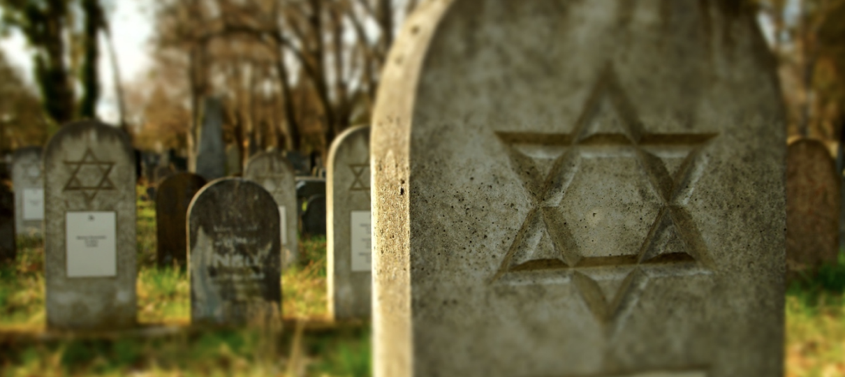 Geheimnisvoller jüdischer Teil Zentralfriedhof