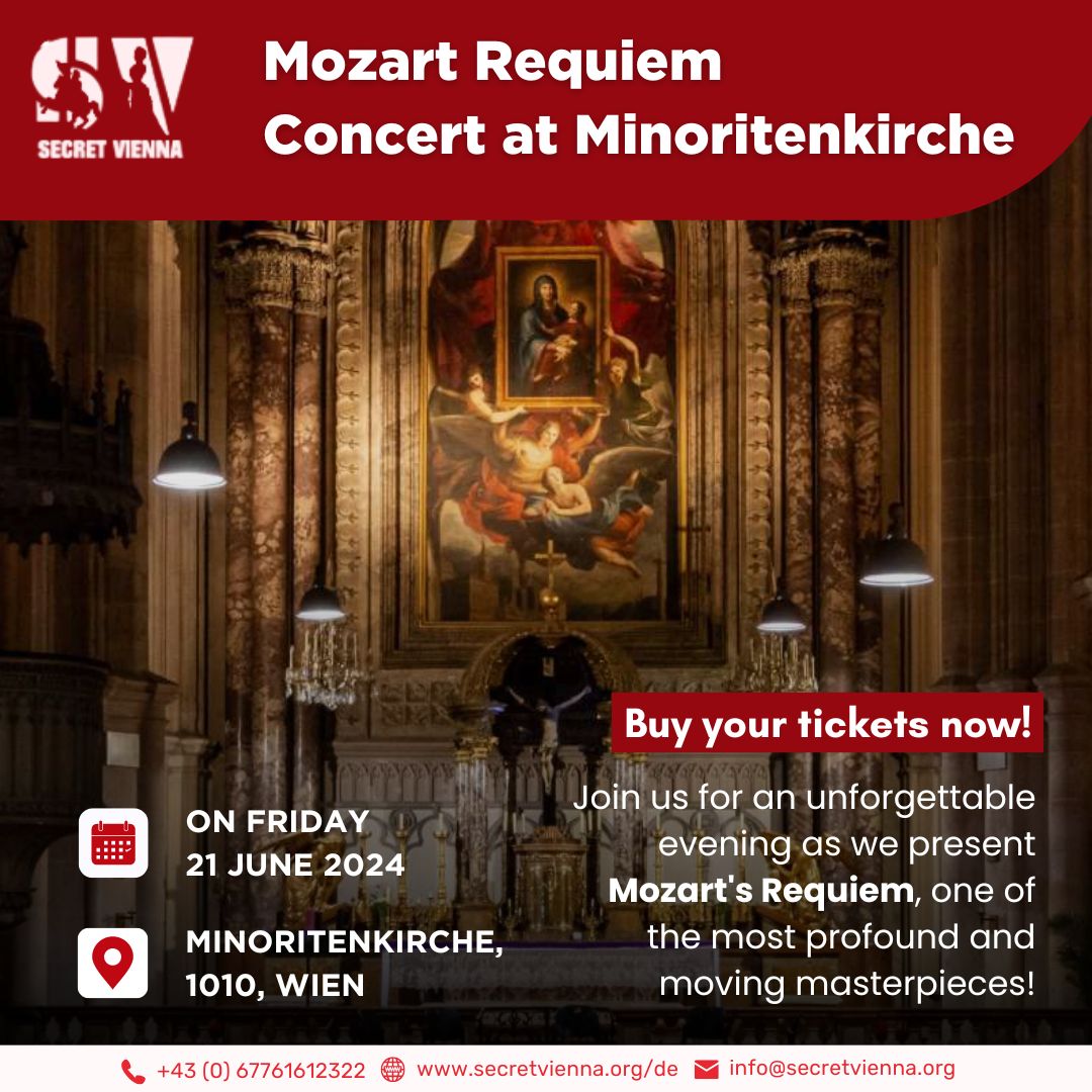 Read more about the article Mozart Requiem Concert at the Minoritenkirche