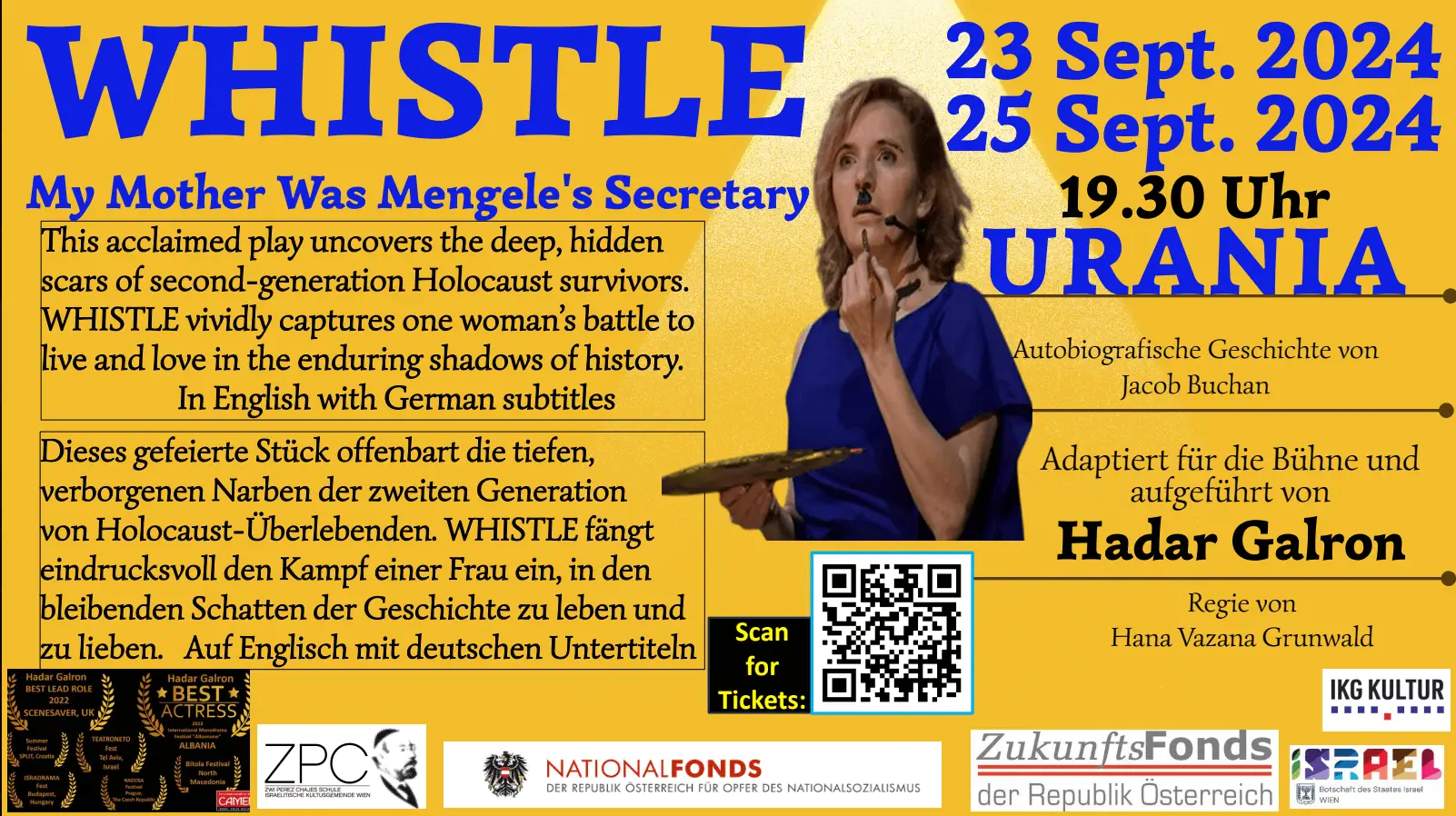 Whistle - My Mother Was Mengele's Secretary