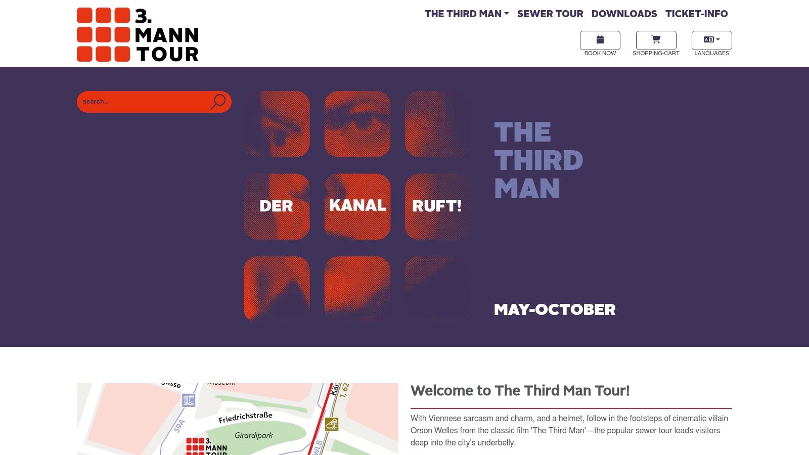 The Third Man Tour (Wien Kanal)