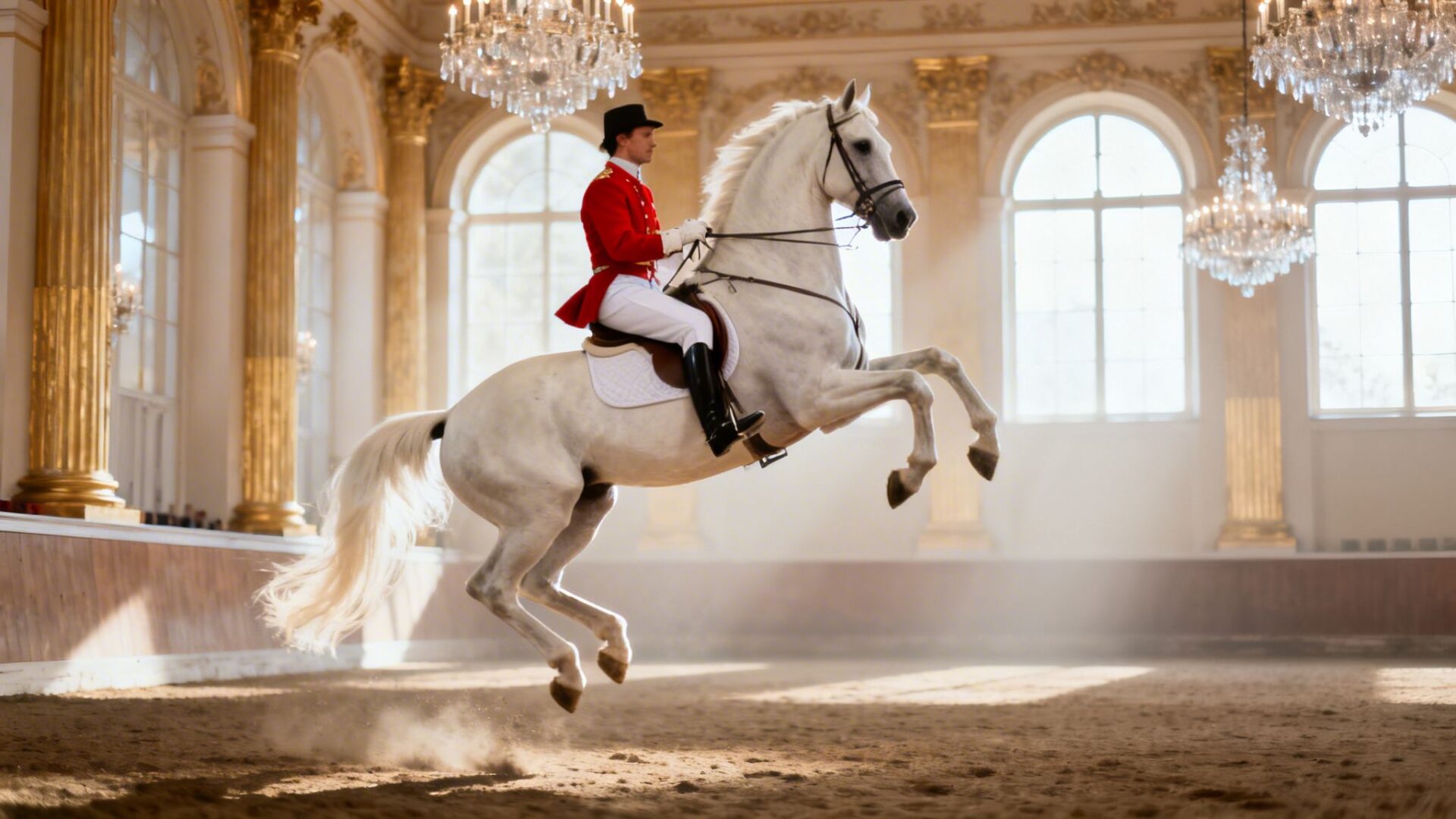 Lipizzaner Horse Show Equestrian Performance