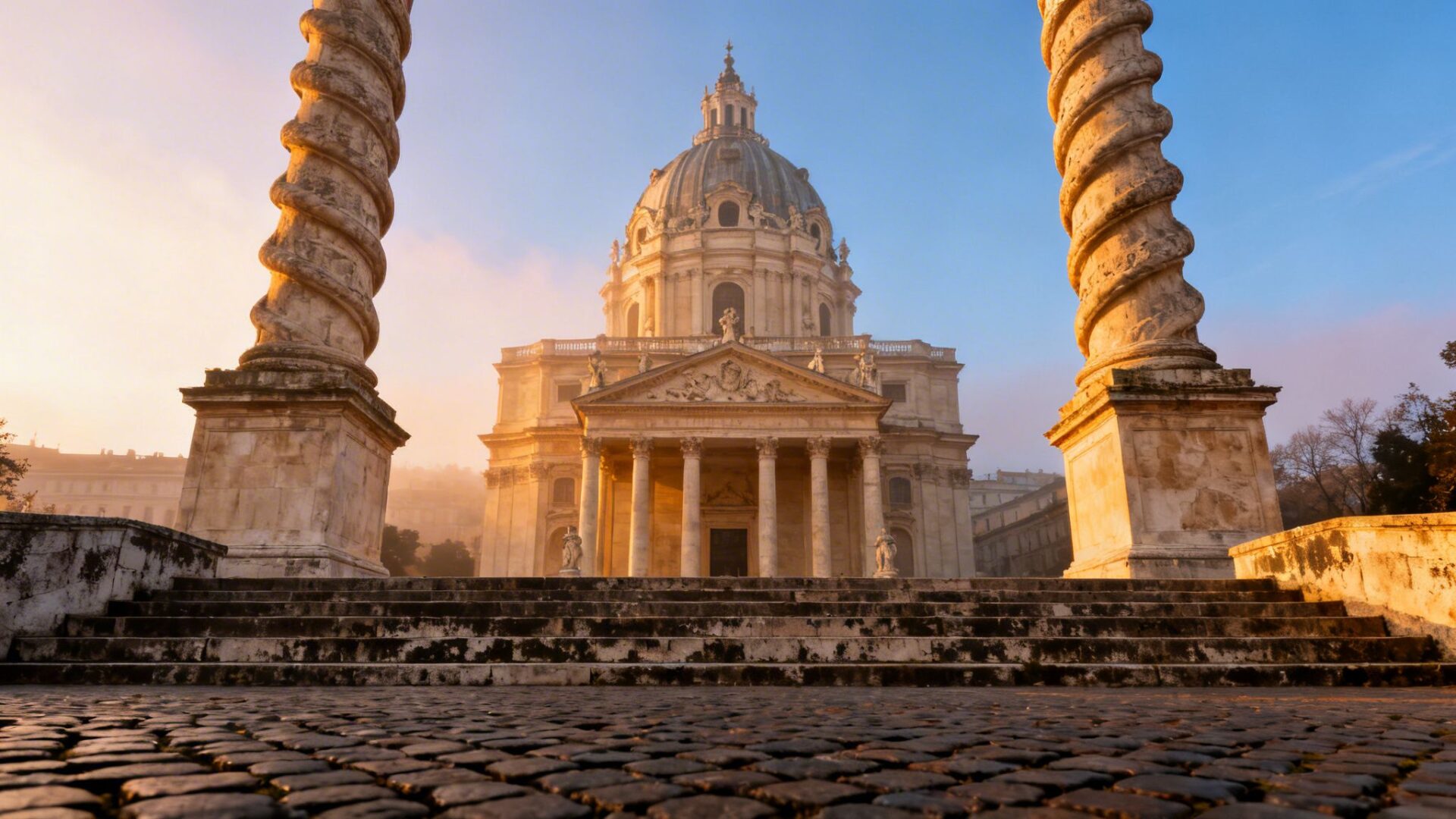 St Charles Church Vienna Church Sunrise