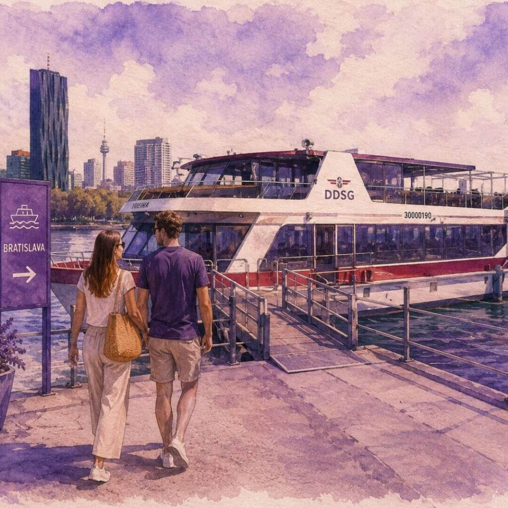 Ddsg Ship To Bratislava With Secret Vienna