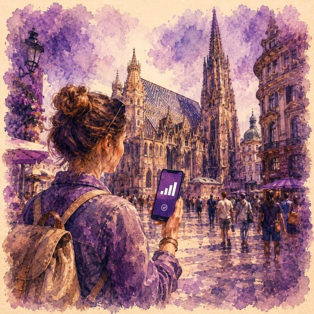 E Sim Vienna