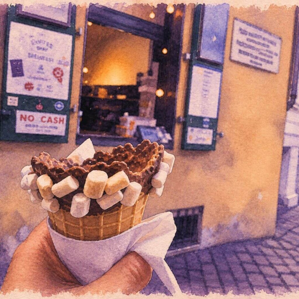 Fenster Cafe Secret Vienna