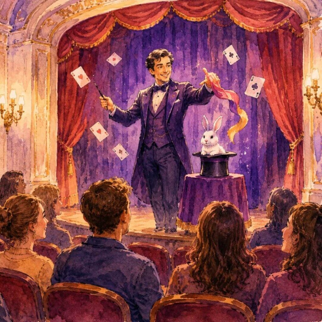 Magic World Show At The Prater