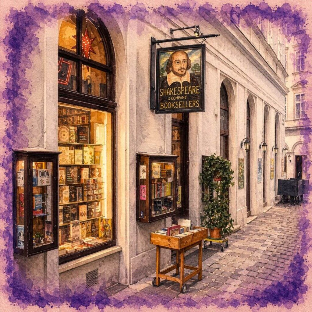 Shakespeare And Co Book Shop
